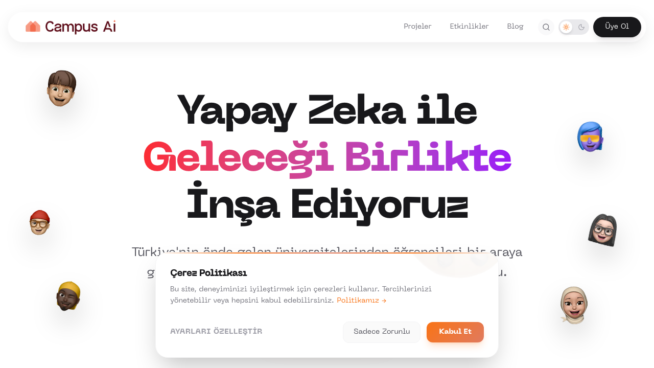 Üniversiteler arası yapay zekâ topluluğu platformu 1